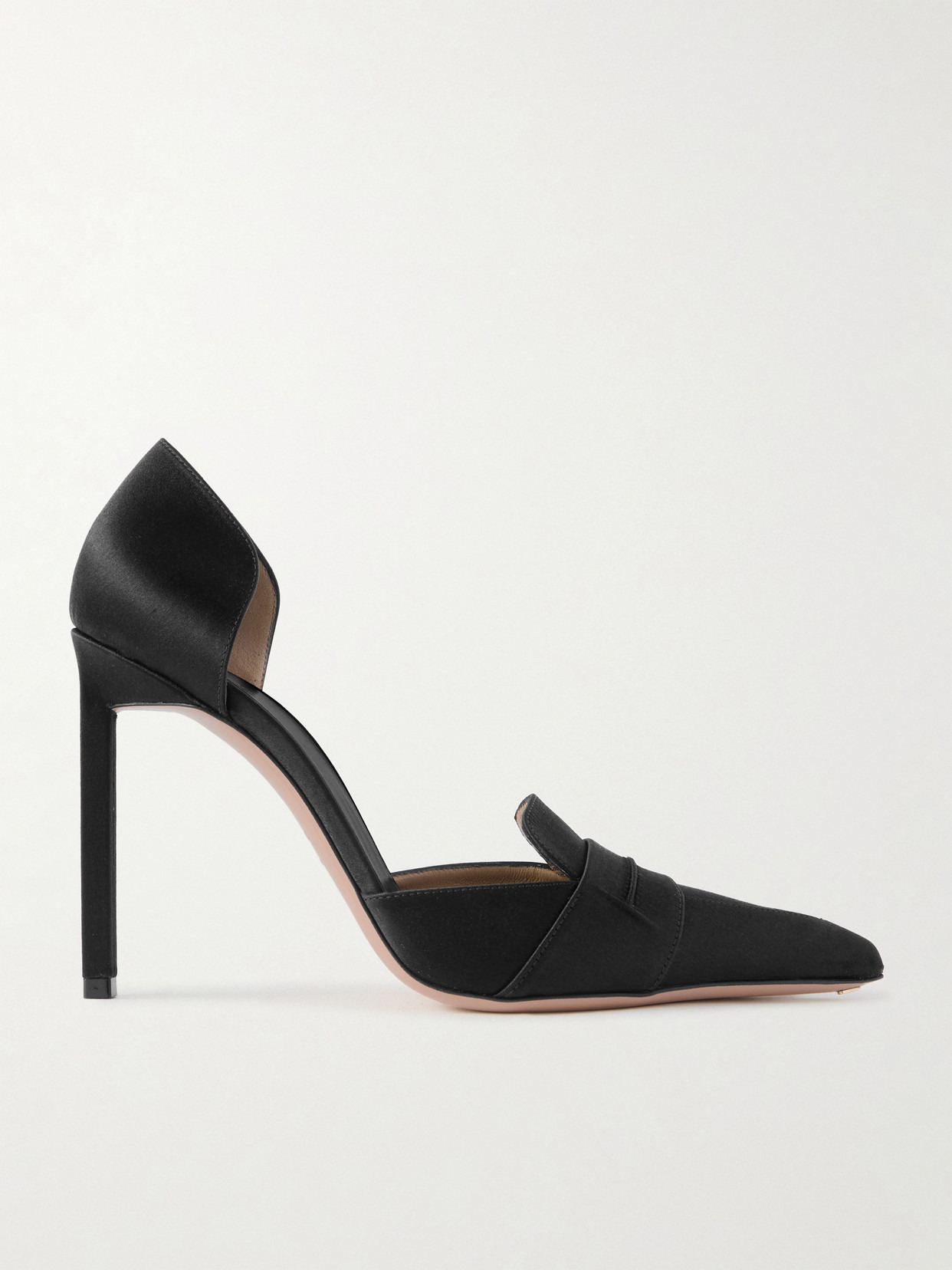 Eva D'orsay Satin Pumps - 1