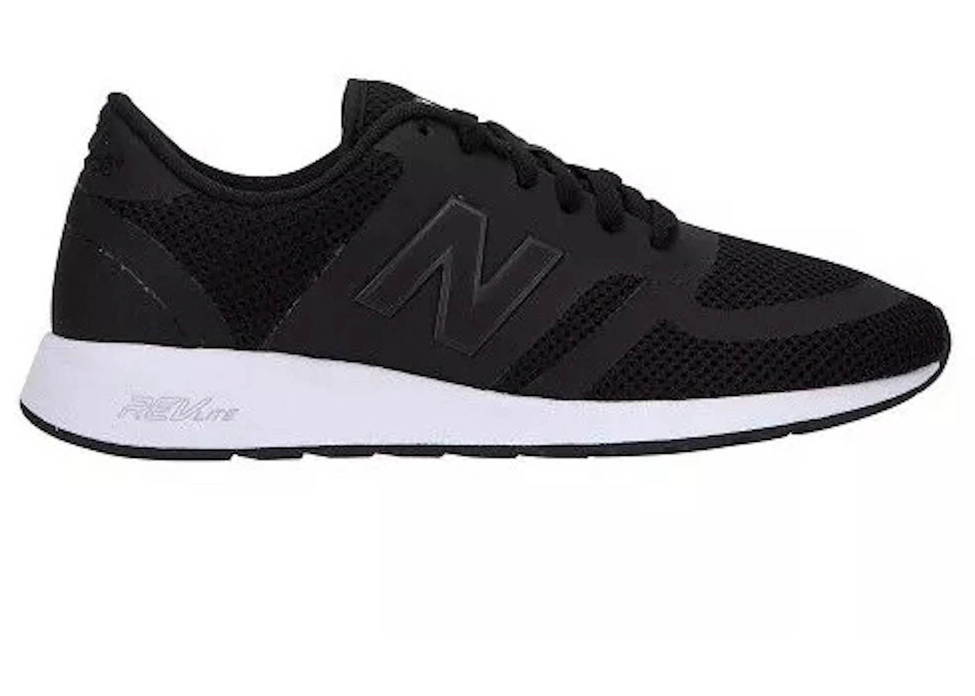 New Balance 420 Re-Engineered Black Yellow - 1