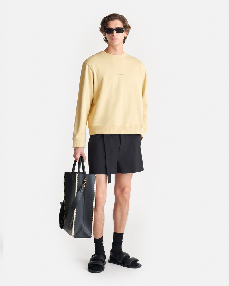 Nanushka Printed Cotton-Fleece Sweatshirt outlook