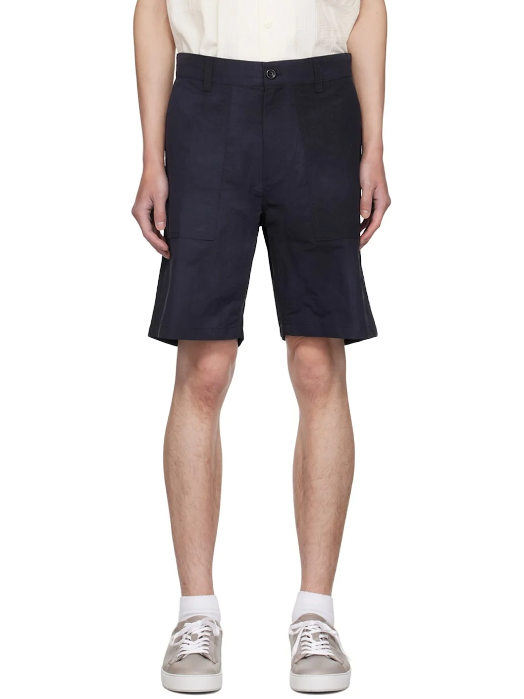 Navy Lukas Shorts - 1