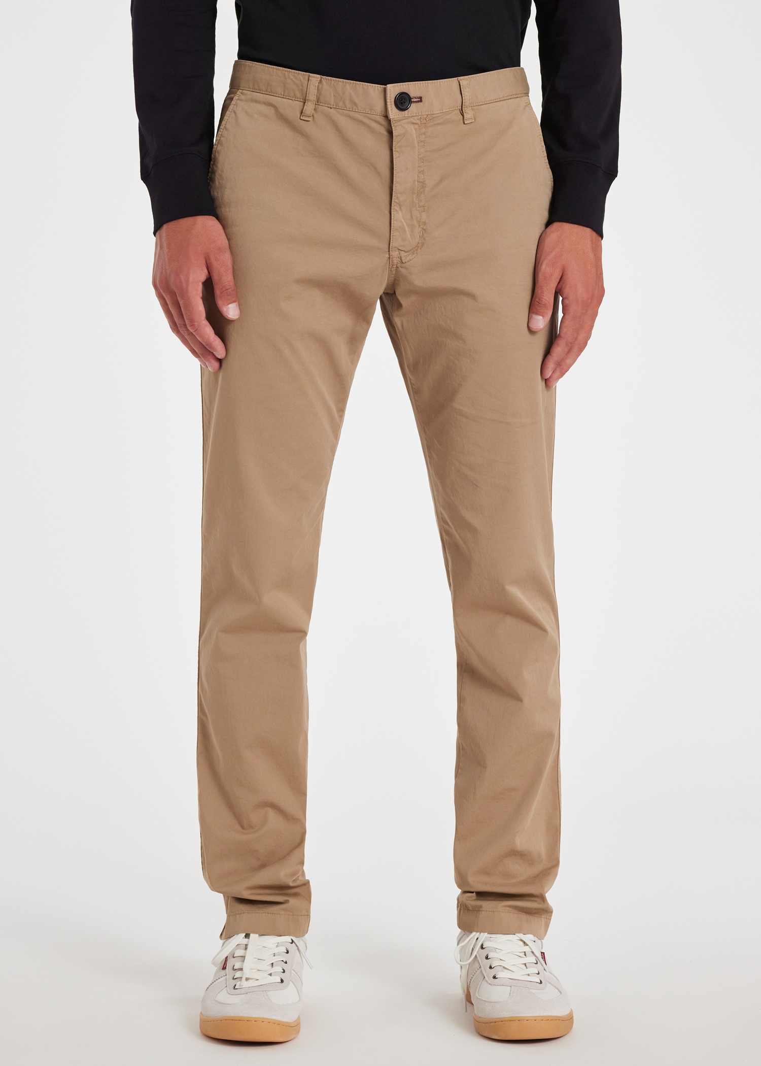 Slim-Fit Stretch Cotton Chinos - 3