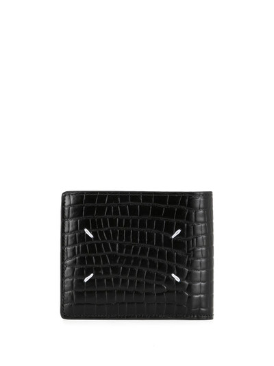 Maison Margiela signature four-stitch logo billfold wallet outlook