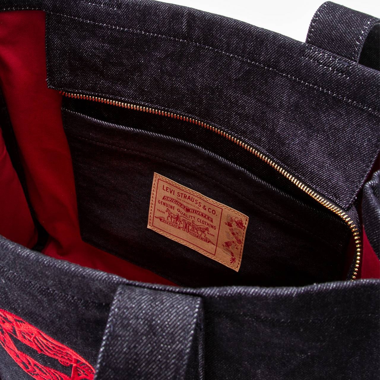 LEVI'S® LUNAR NEW YEAR DENIM TOTE - 5