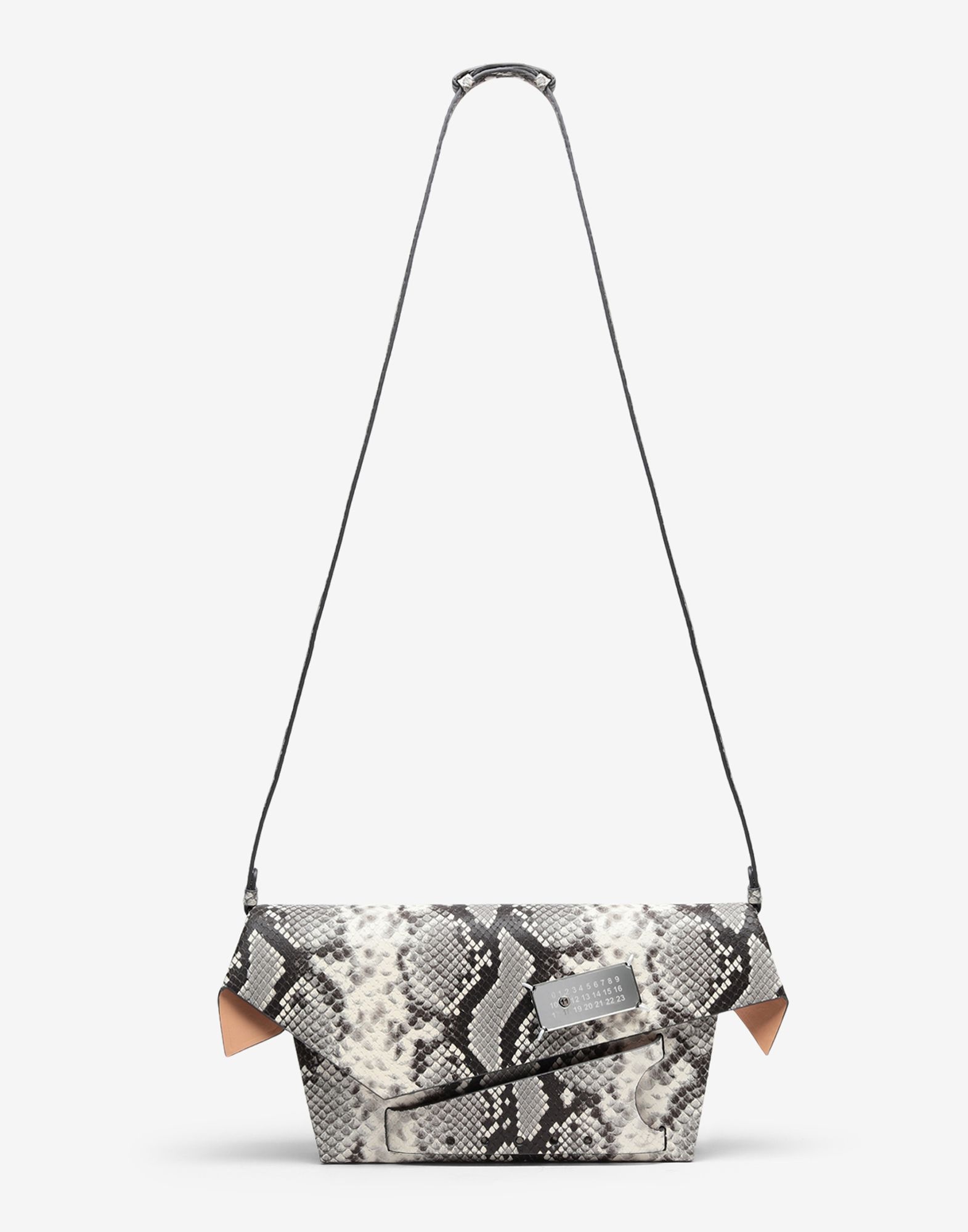 Snatched python-effect medium bag - 5