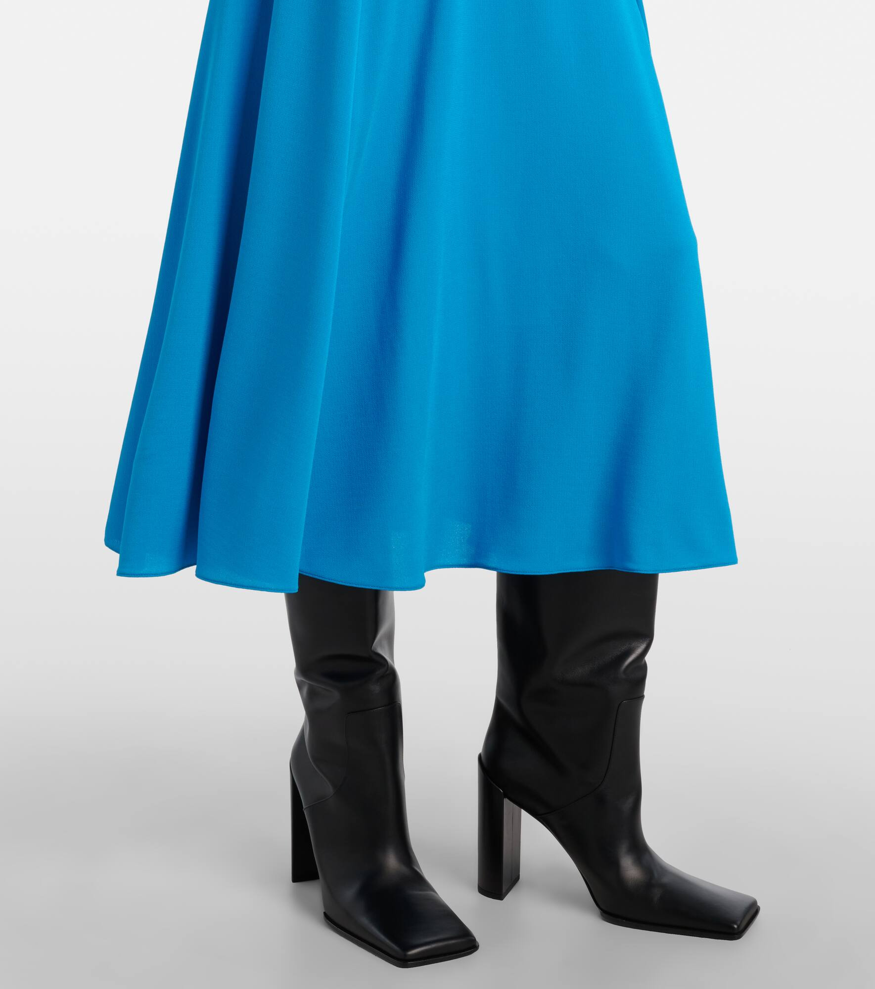 Open-back jersey midi dress - 6