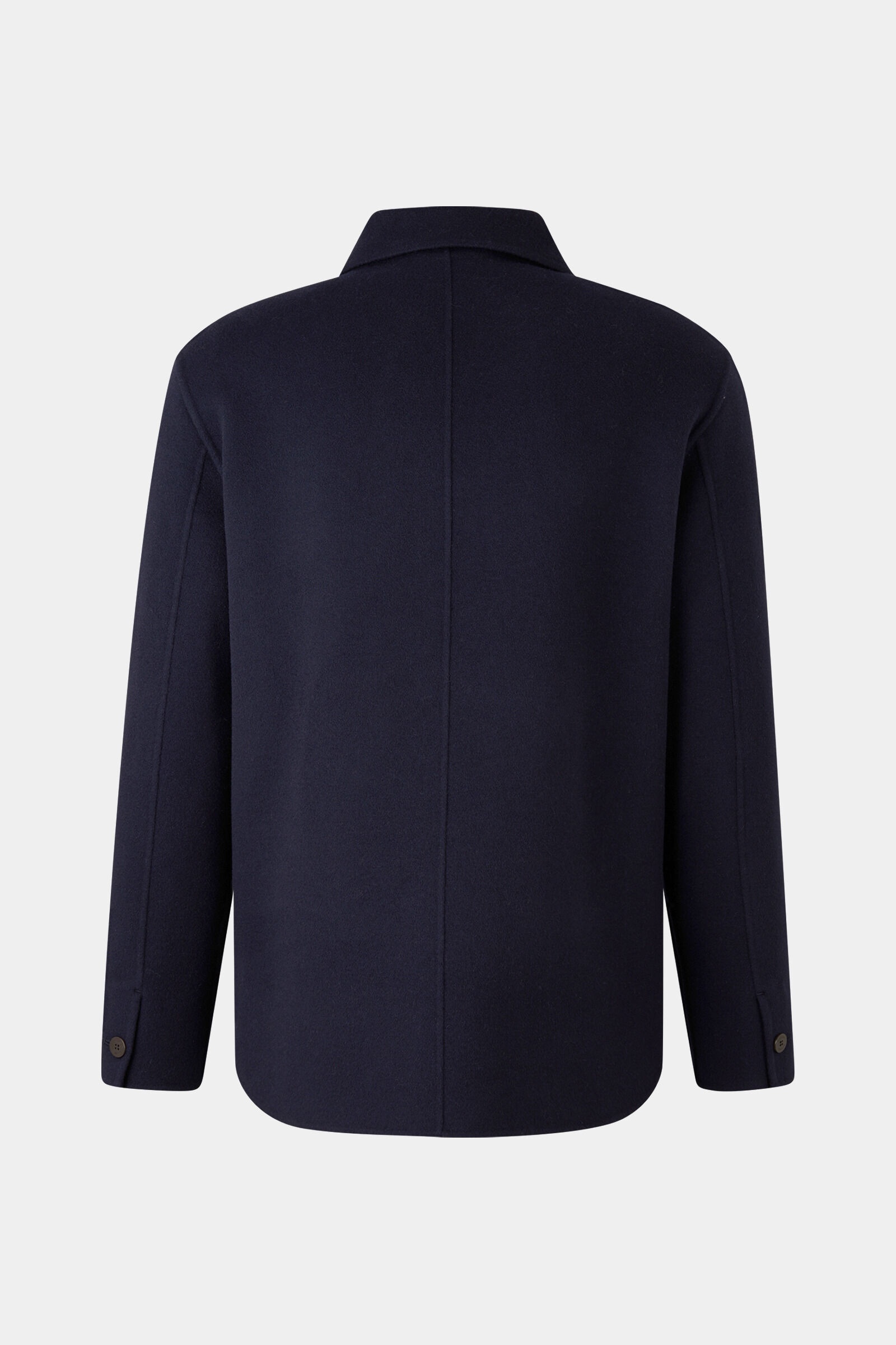 Double-face overshirt Larry in Navy blue - 8