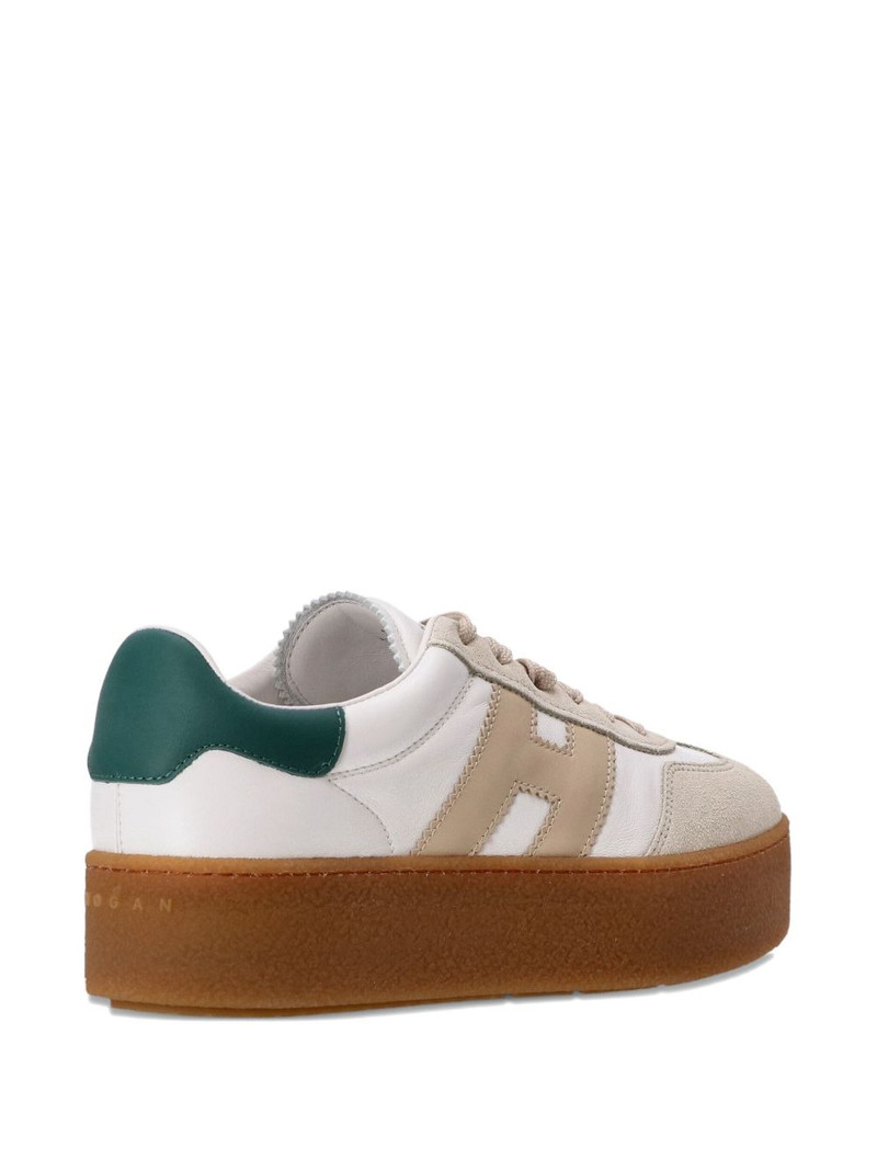 Cool platform leather low-top sneakers 4