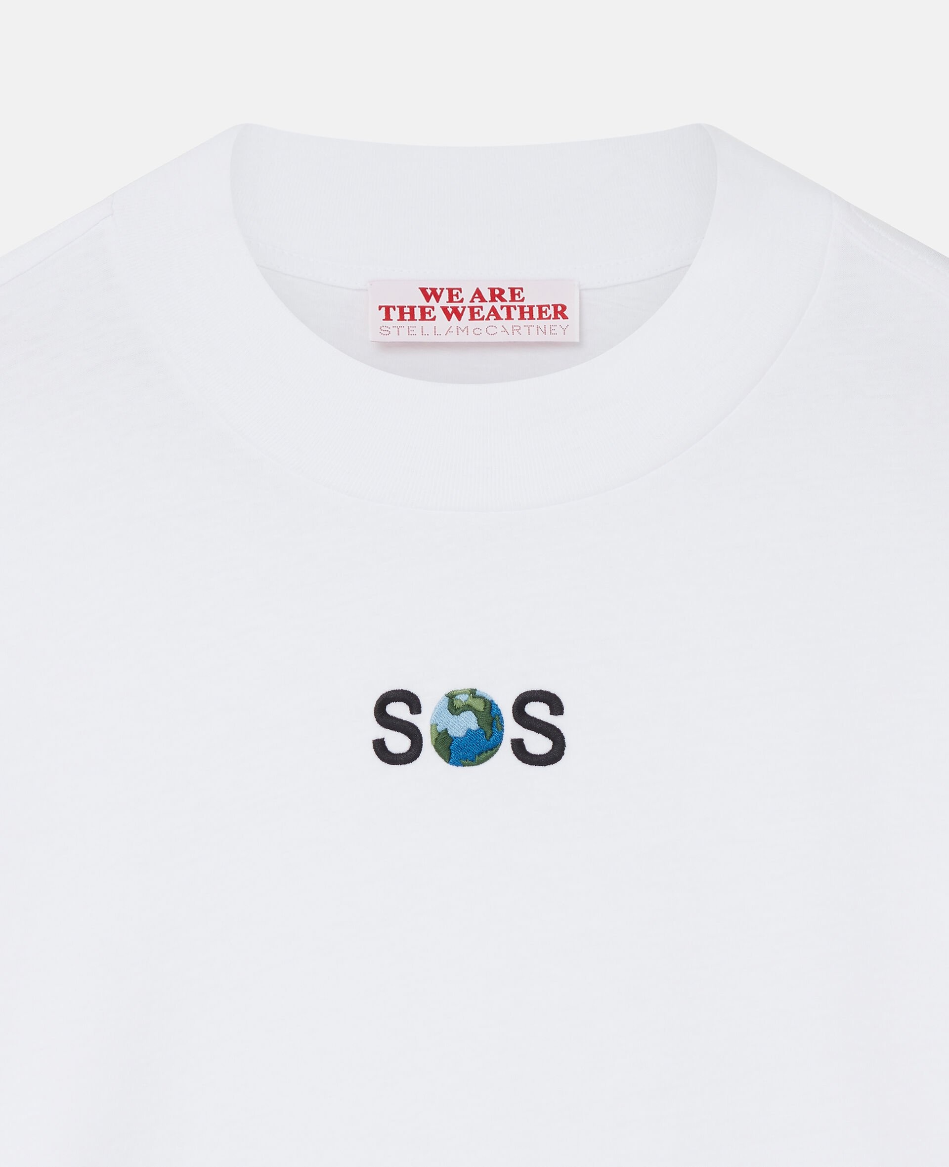 SOS Embroidered Long-Sleeve T-Shirt - 2