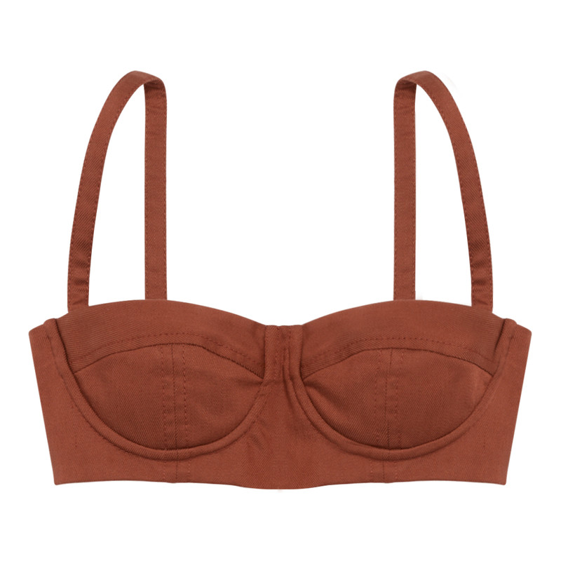 Bra Terracotta - Gabardine 1
