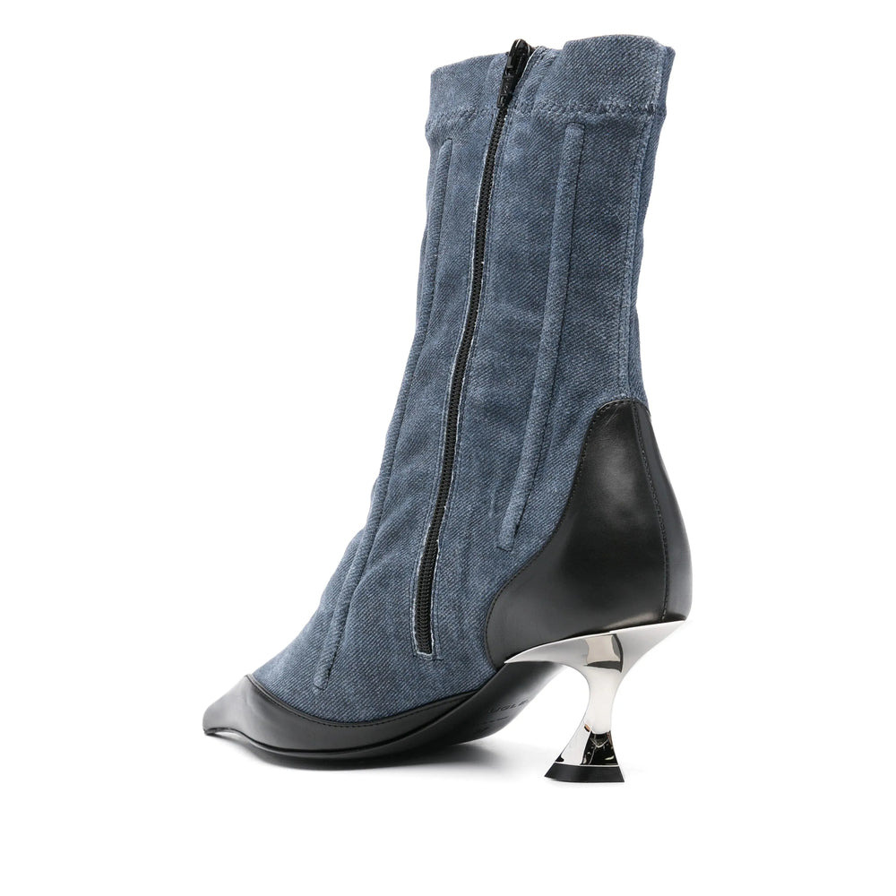 Mugler Blue Boots Women - 2