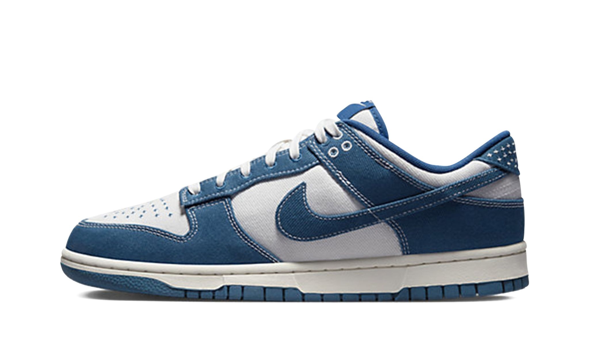 Dunk Low "Shashiko - Industrial Blue" - 1