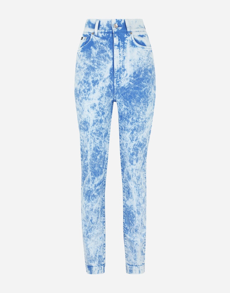 Marbled denim Grace jeans - 3