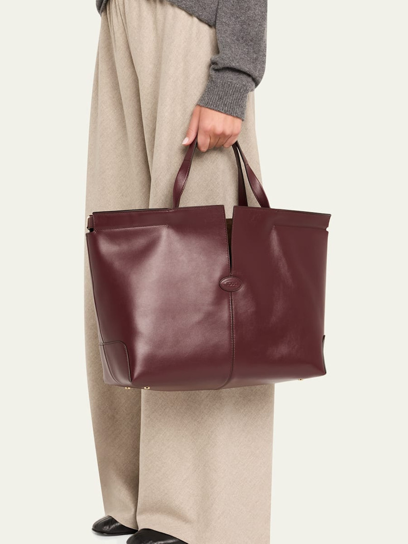 Tod's Di Bag Folia Leather Shopper Tote Bag outlook