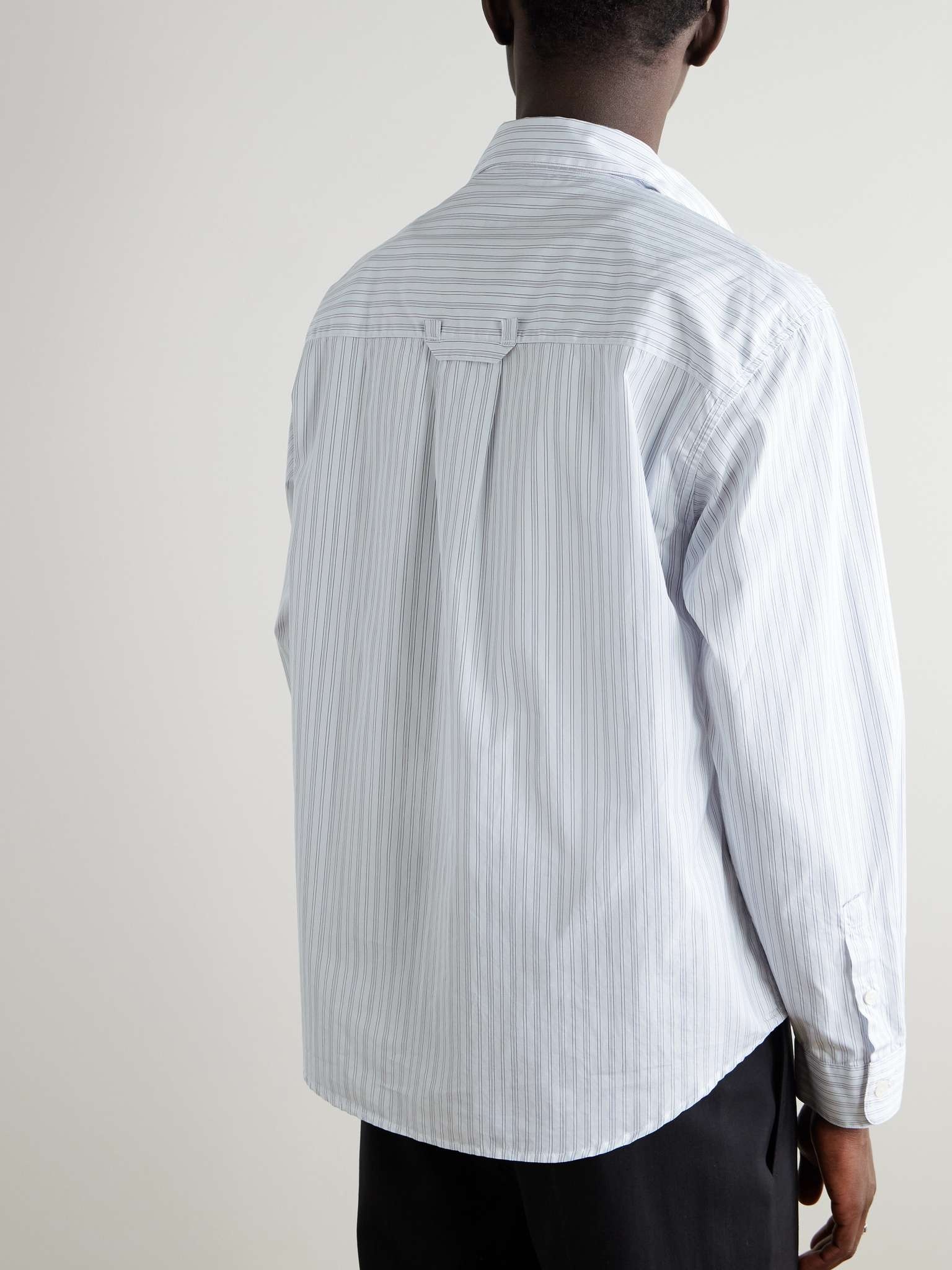 Common Pinstriped Cotton Shirt - 3