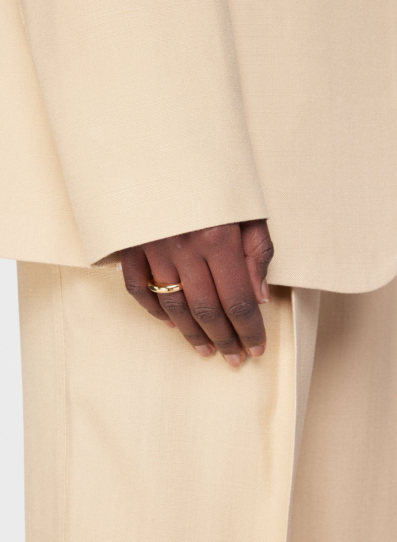 JACQUEMUS La bague rond outlook