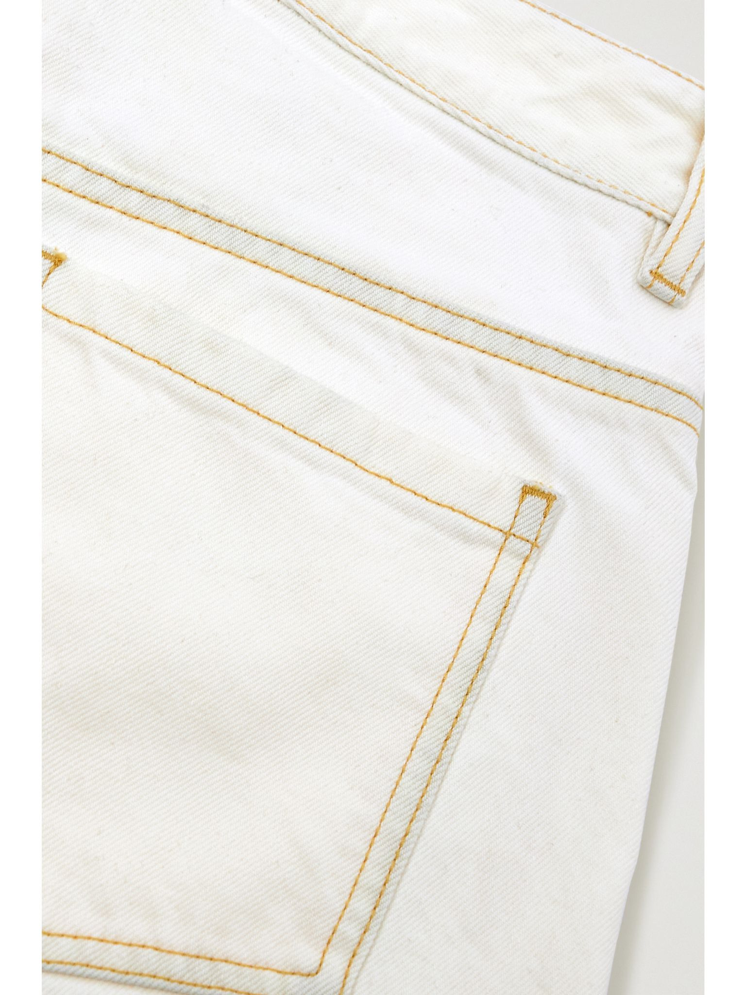 + Alicia Keys high-rise wide-leg jeans White - 6