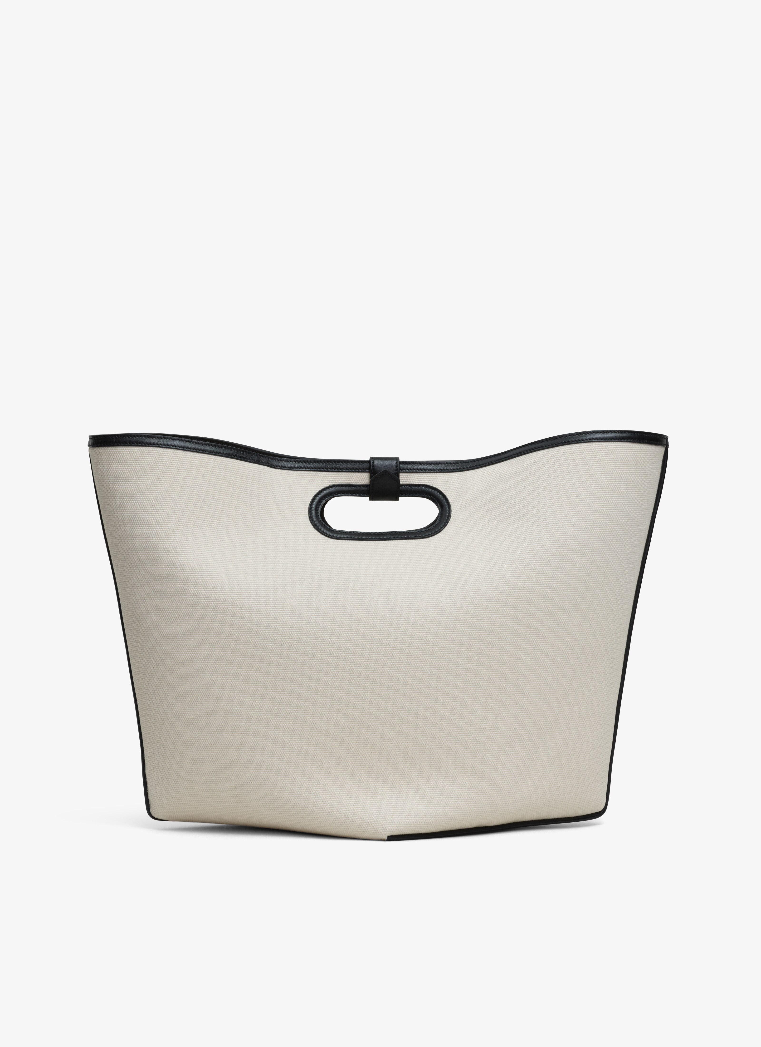 FOLDED LARGE BAG IN CANVAS - 4