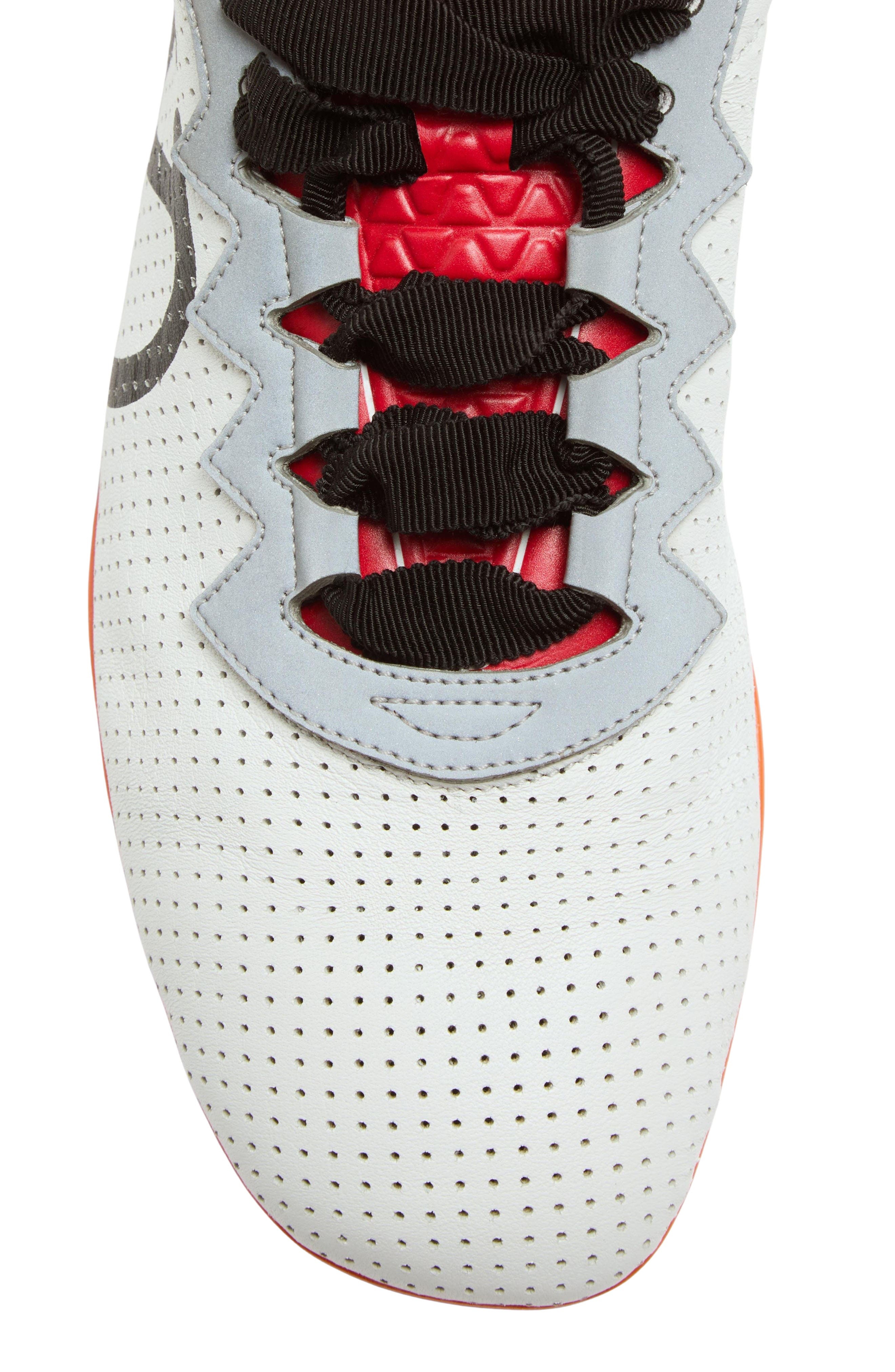 Valentino Garavani Chromathon Perforated Sneaker in White Multi at Nordstrom - 7