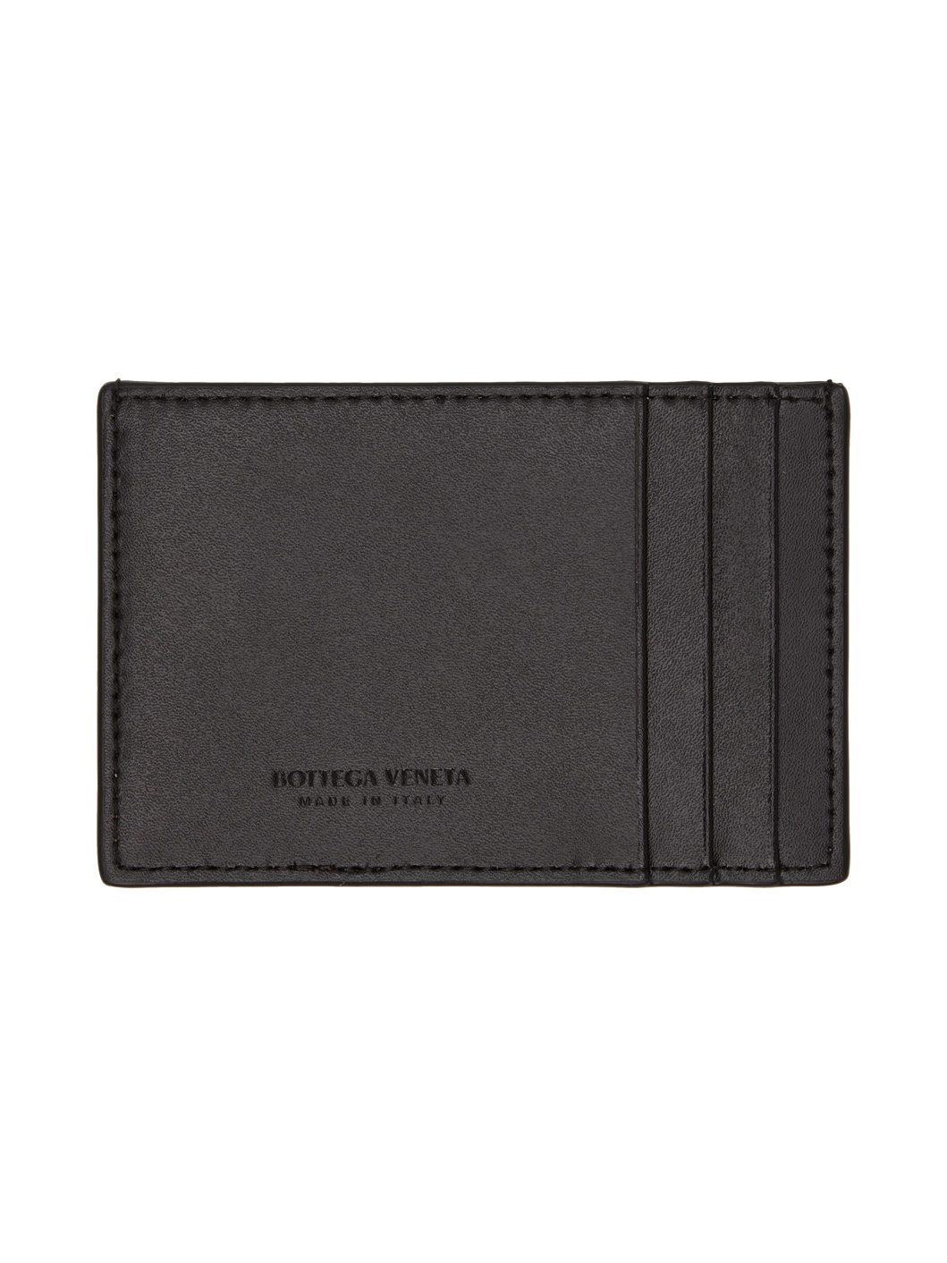 Brown & Tan Cassette Credit Card Holder - 2