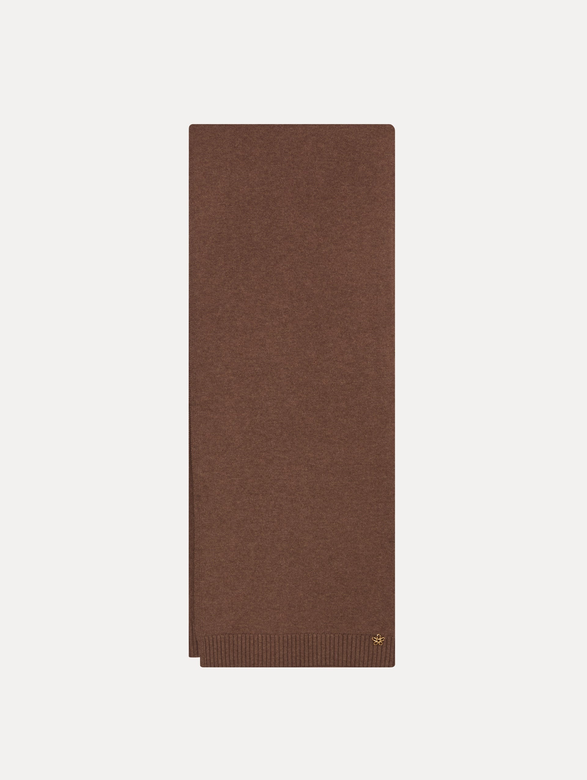 O FLOWER CASHMERE SCARF - 1