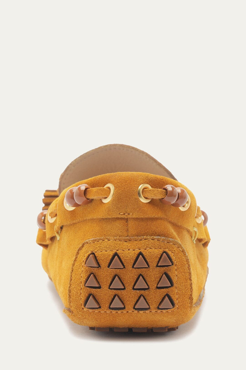 Caramel Tassel Suede Moccasin 3