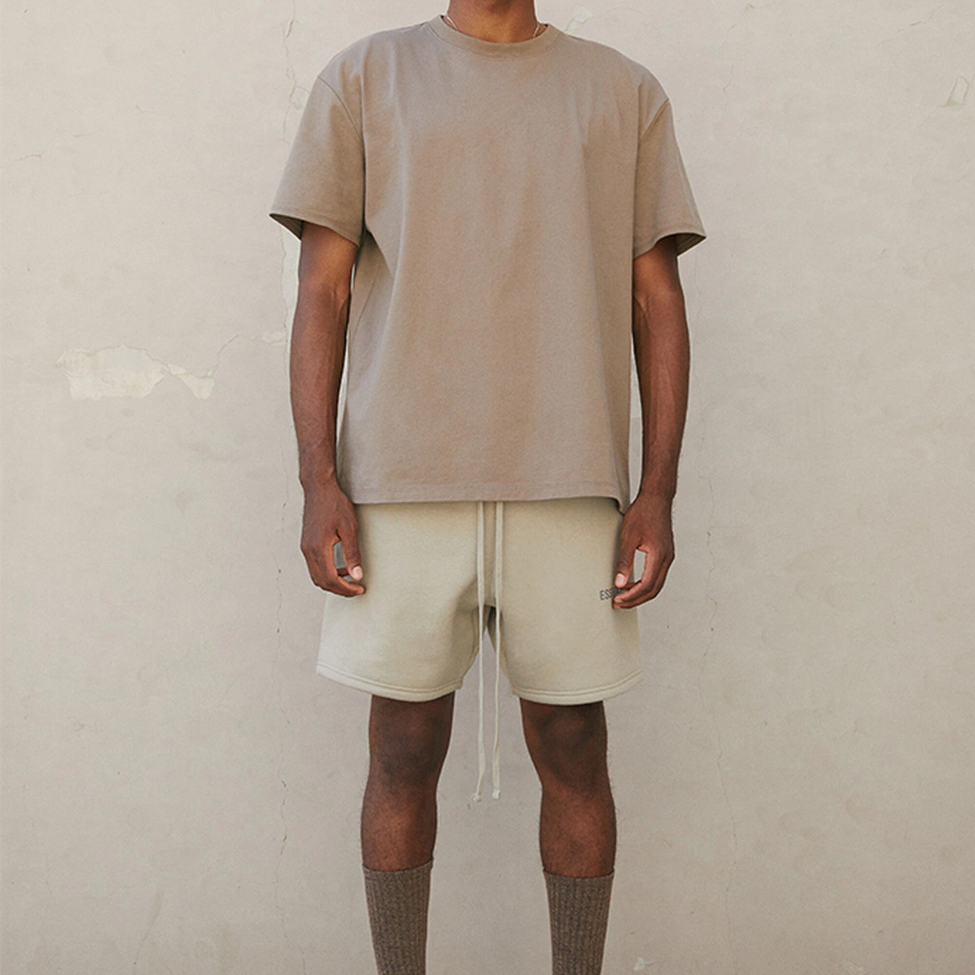 Fear of God Essentials FW21 Logo Tee 'Harvest' FOG-FW21-008 - 7
