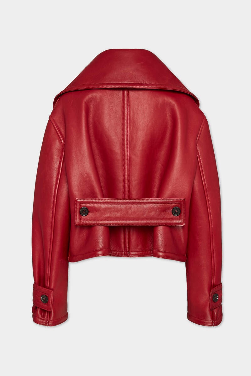 50 BONDED LEATHER BIKER JACKET - 2