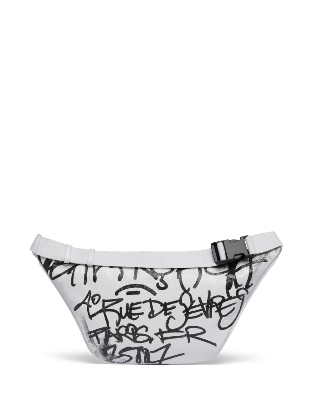 graffiti-print belt bag - 2