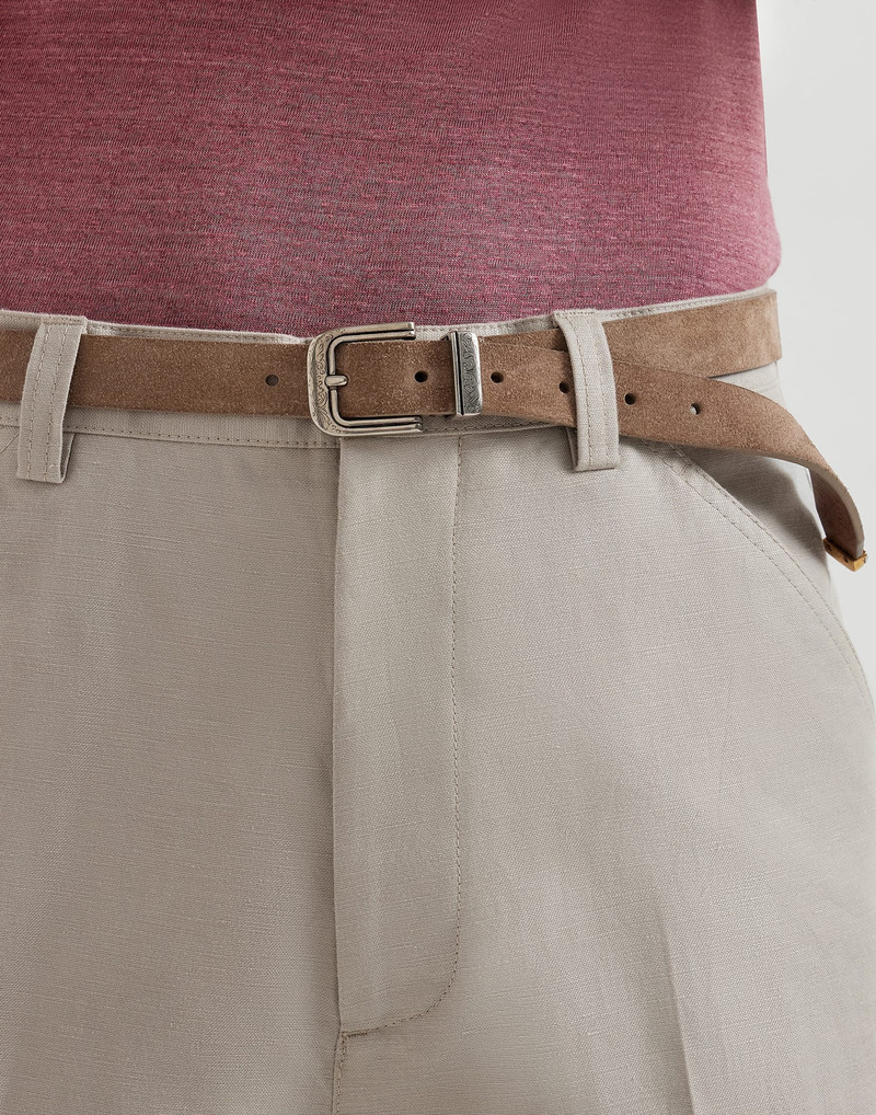 Reversed leather belt 3