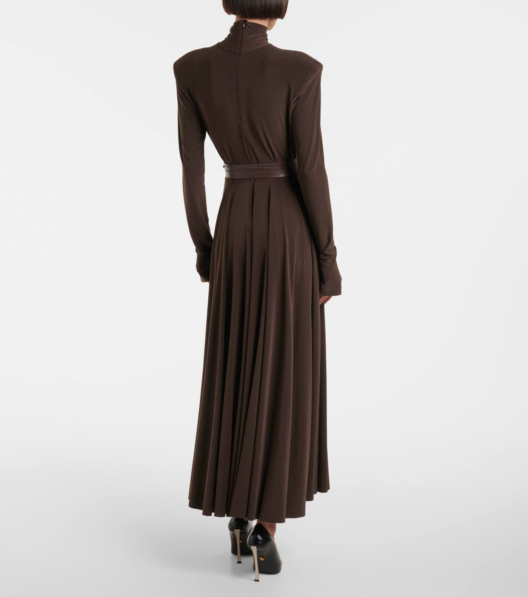Knitted maxi dress - 3