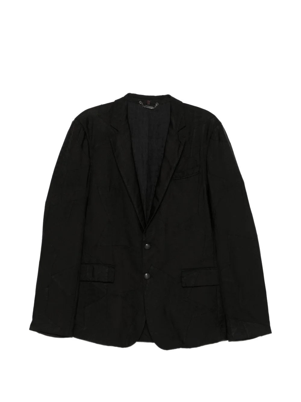 flap-pocket blazer - 1
