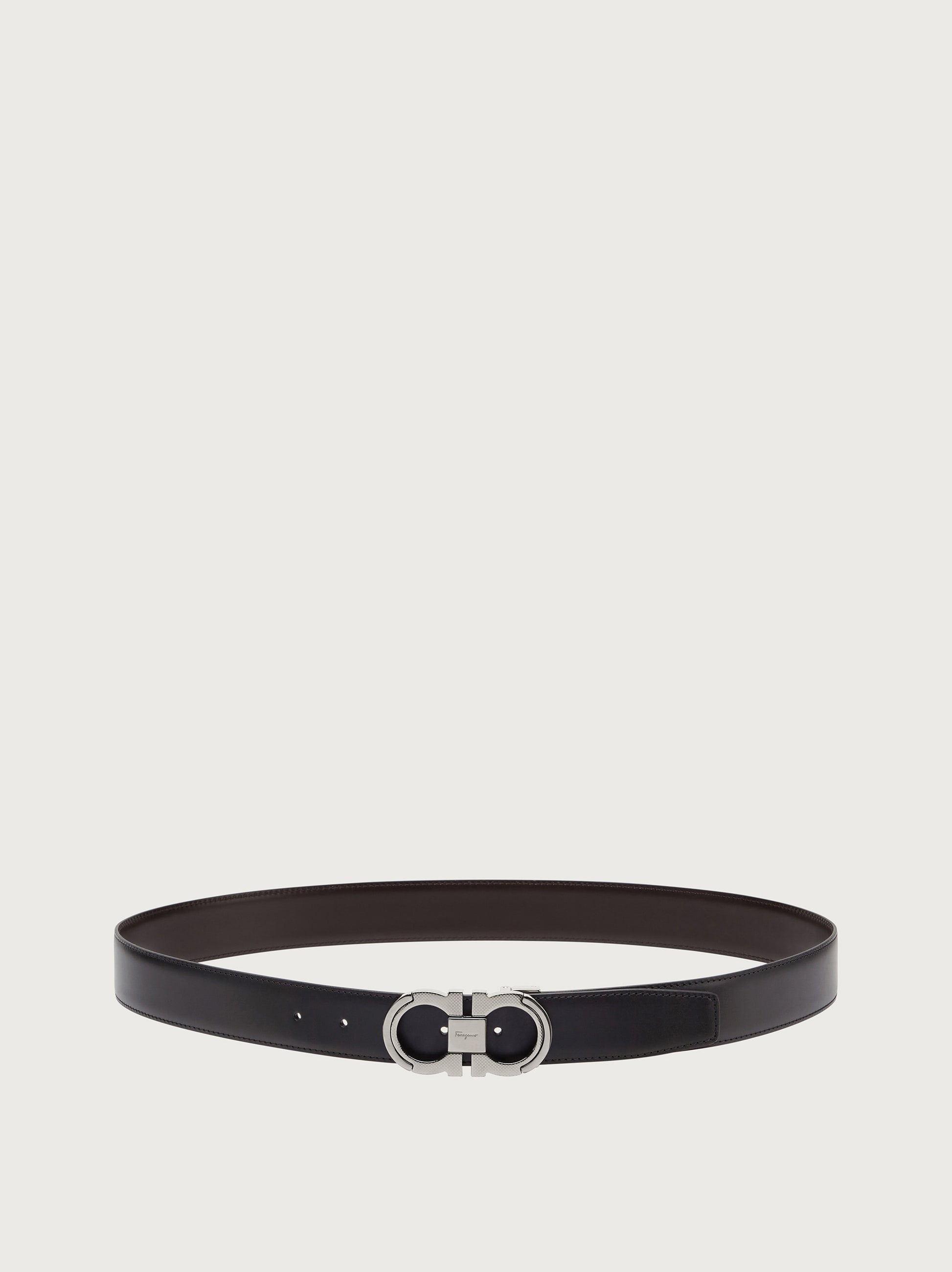 Reversible and adjustable Gancini belt - 2