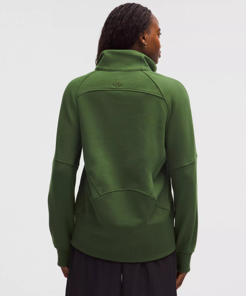 Scuba Oversized Funnel-Neck Half Zip *Long 3