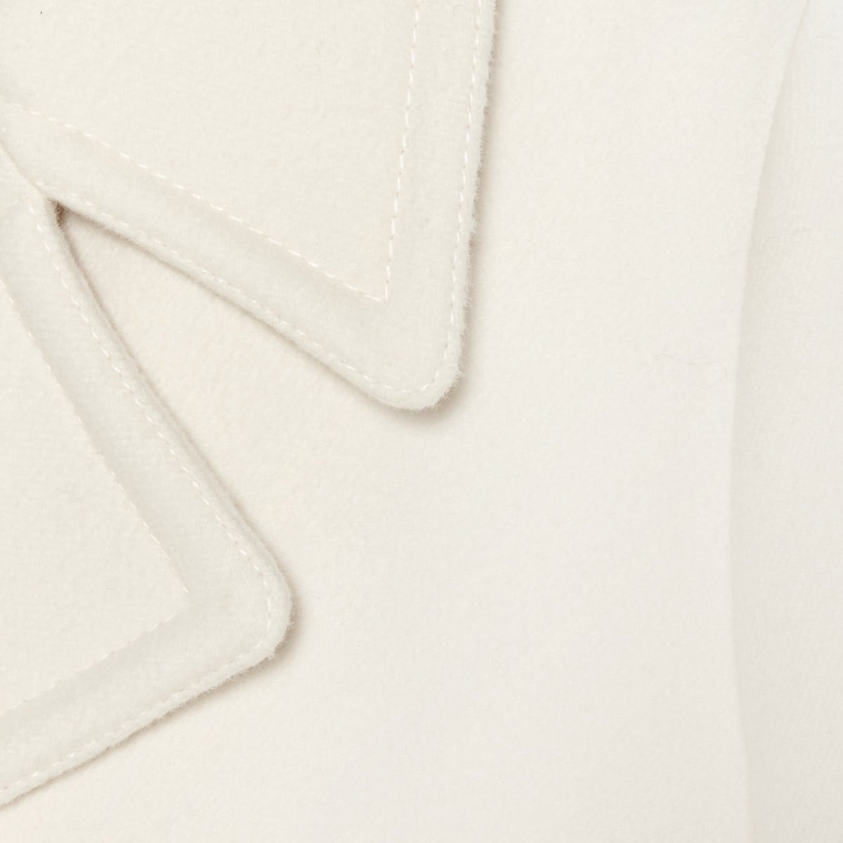 Double G embroidery wool coat - 6
