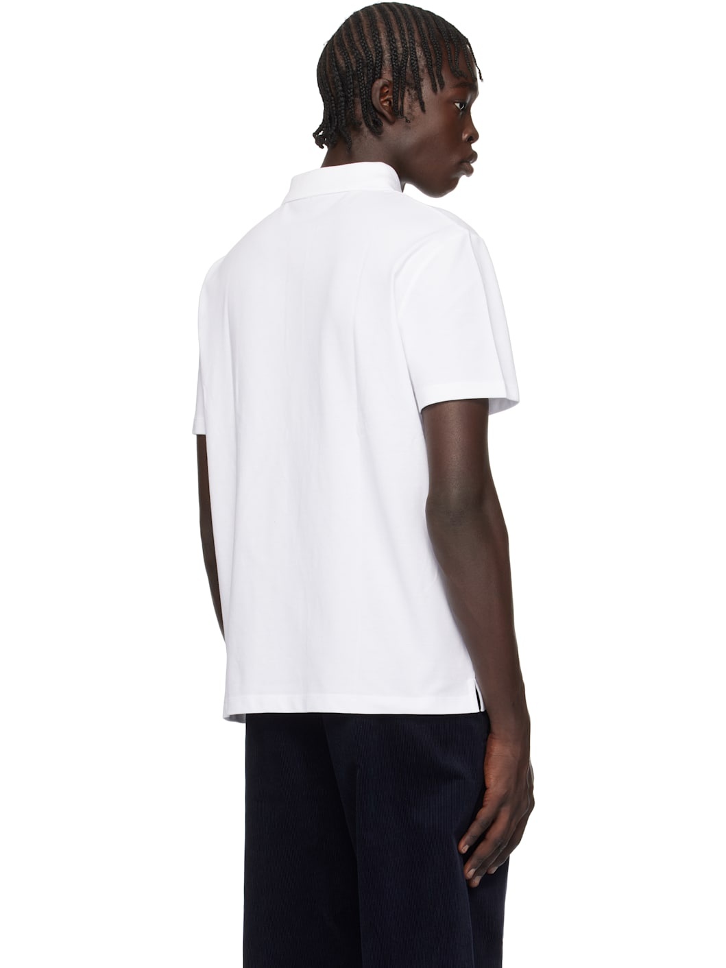 White Standard Polo - 3