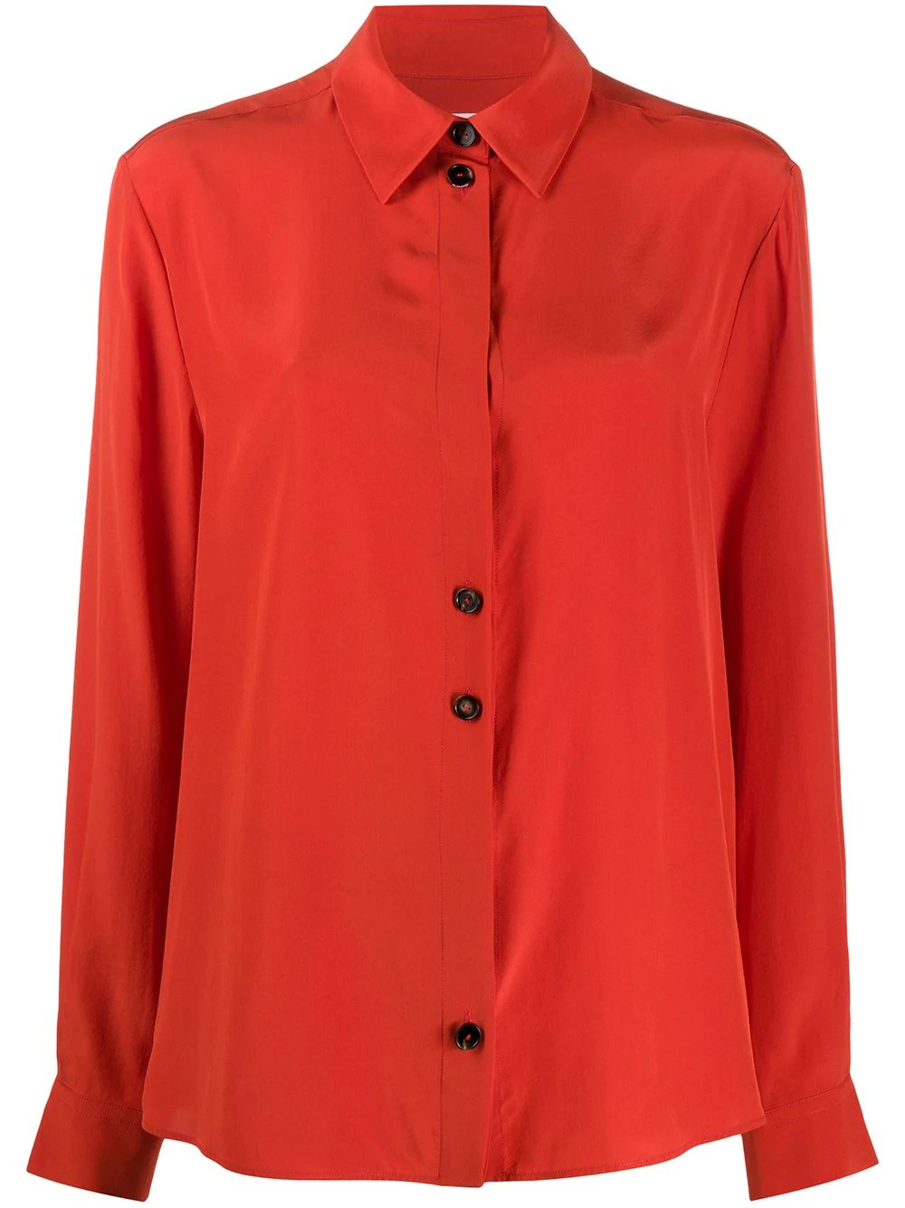 long-sleeve button-up shirt - 1