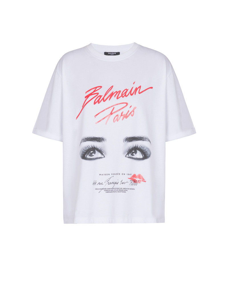Short-sleeved Balmain Beauty T-shirt 1
