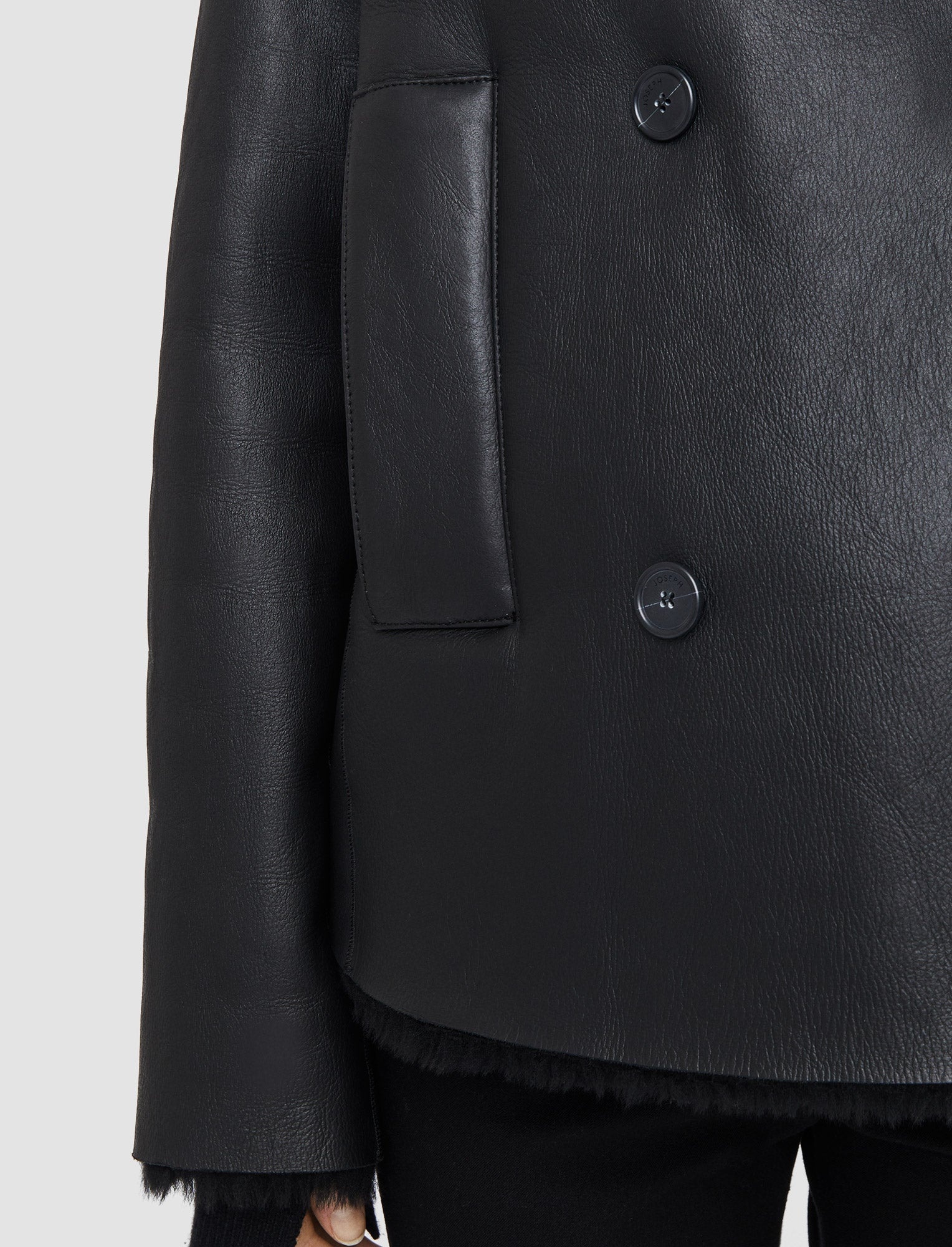 Shearling Calla Coat - 6
