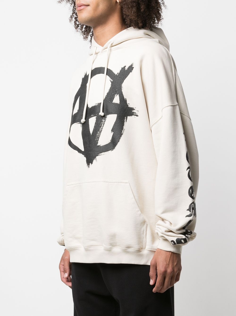 Double-Anarchy logo hoodie - 3