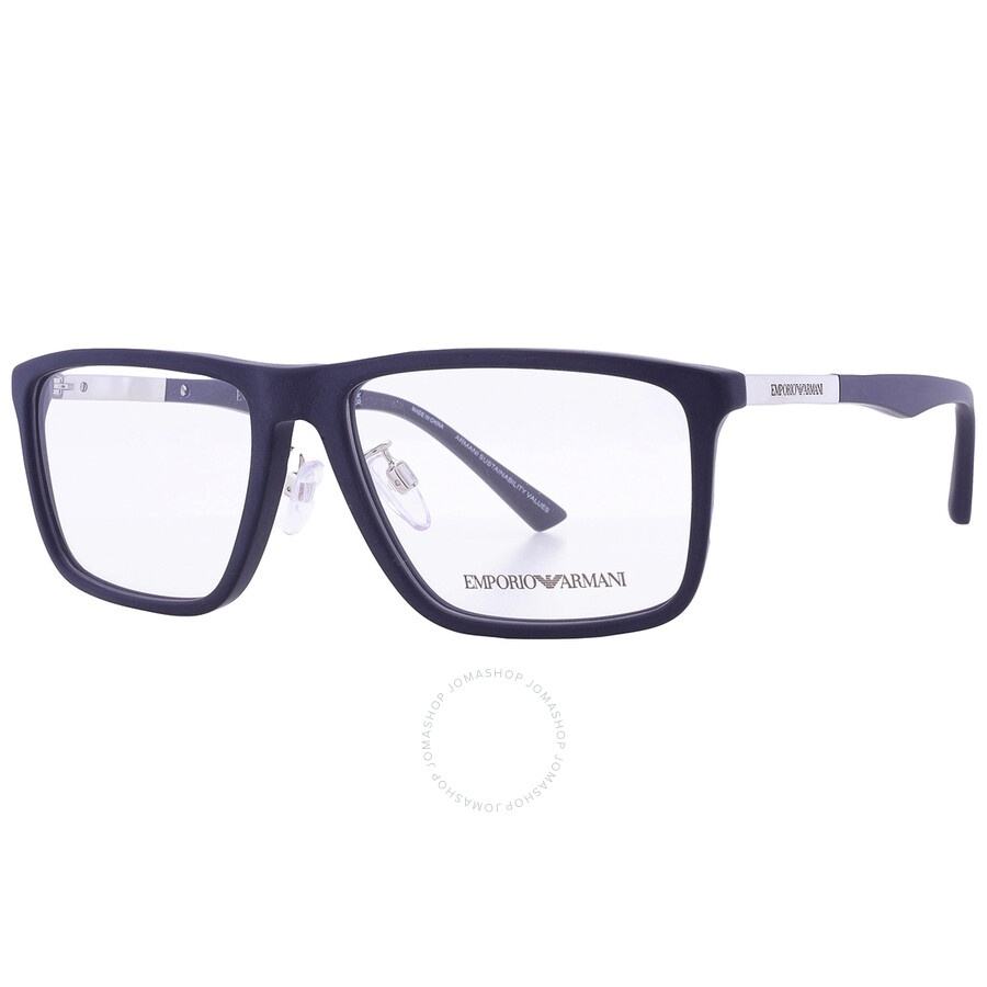 Emporio Armani Demo Rectangular Men's Eyeglasses EA3221F 5088 54 - 5