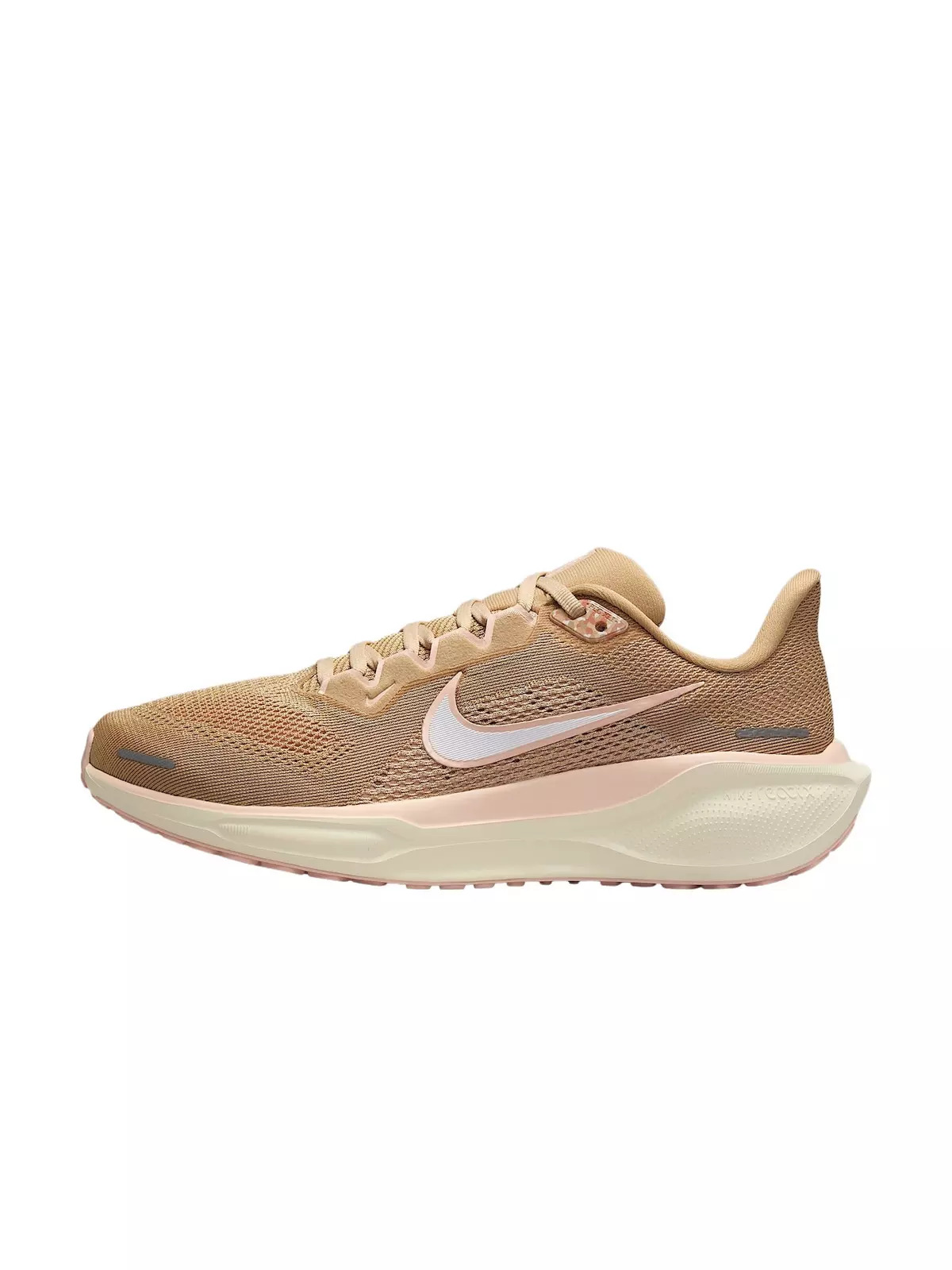 Pegasus 41 "Linen/Light Orewood Brown/Washed Coral/White" Women's Running Shoe - 2