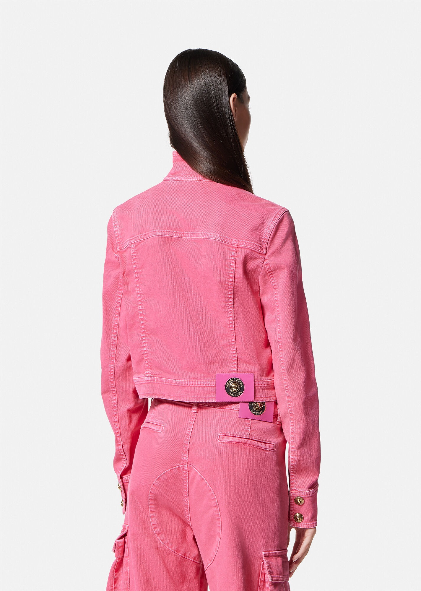 Crop Denim Jacket - 4