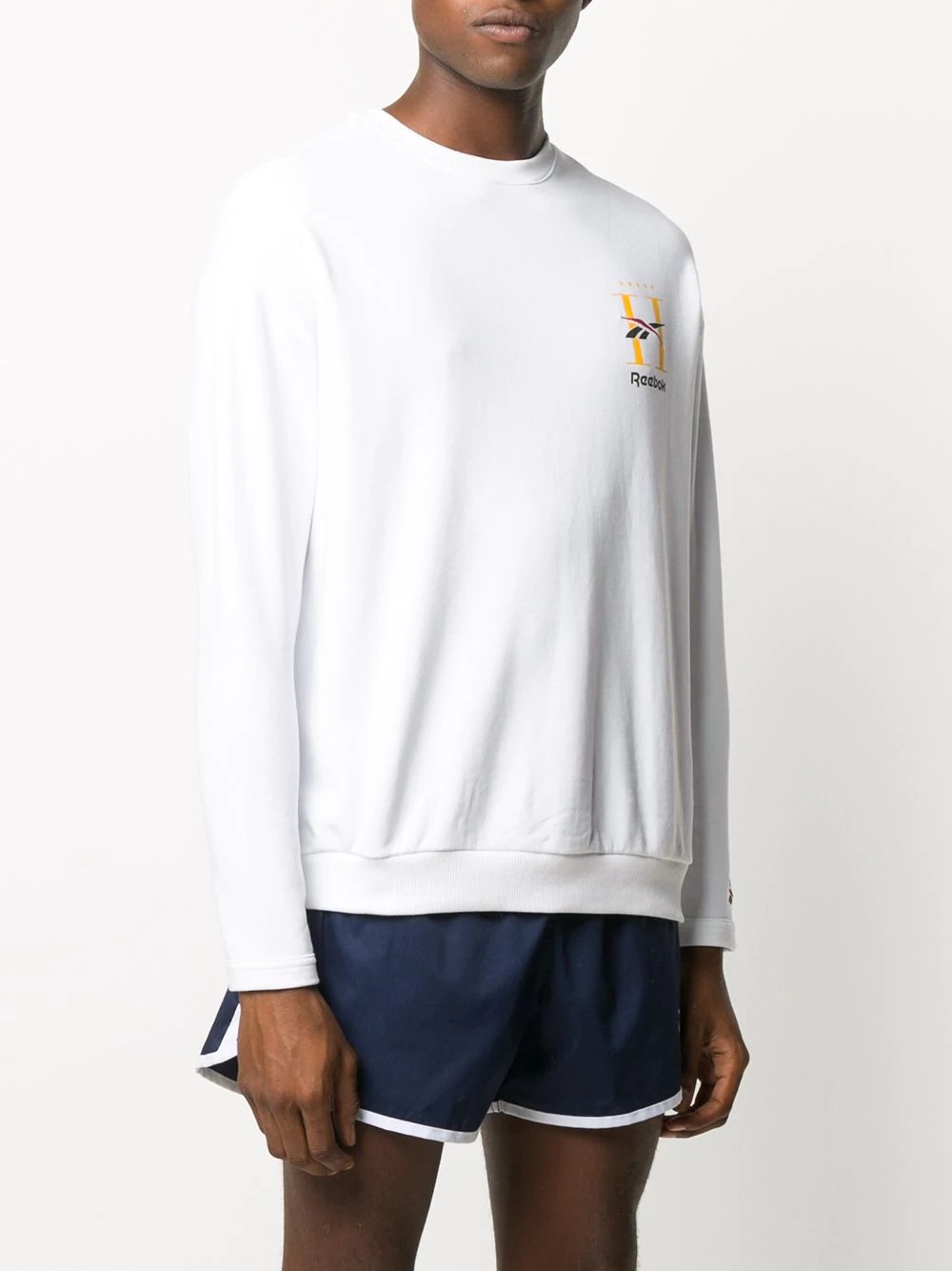 logo-print long-sleeve sweatshirt - 3