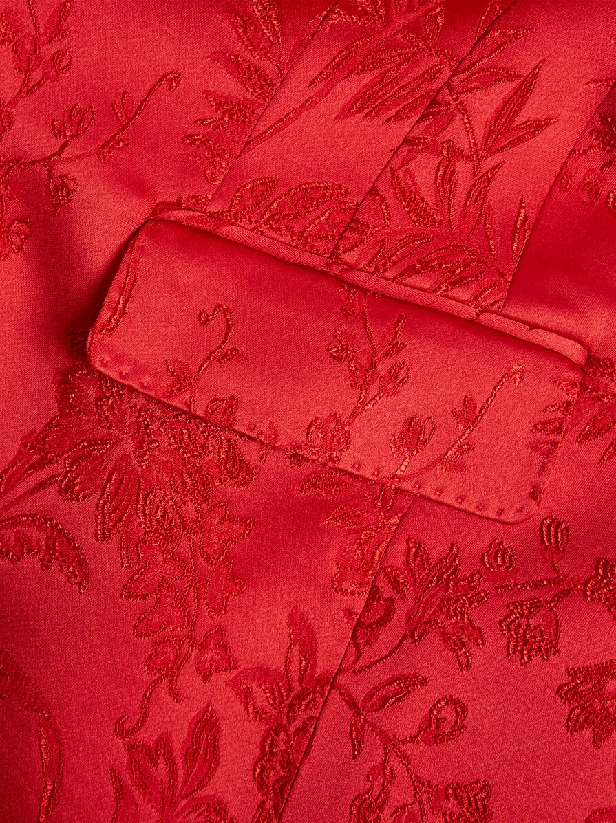 JACQUARD BROCADE JACKET - 6