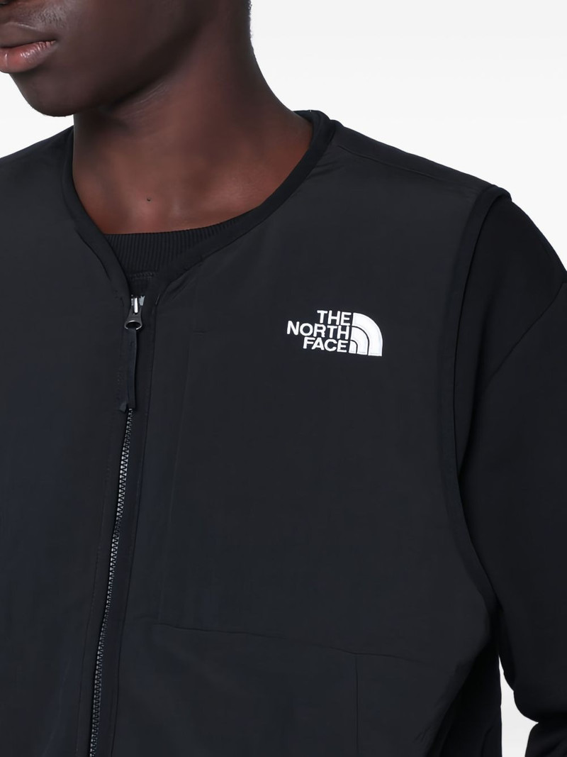 zip sleeveless jacket 4