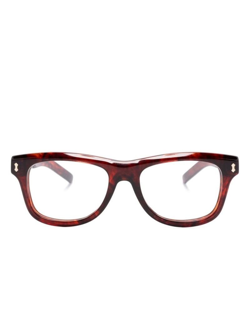 oval-frame glasses 1