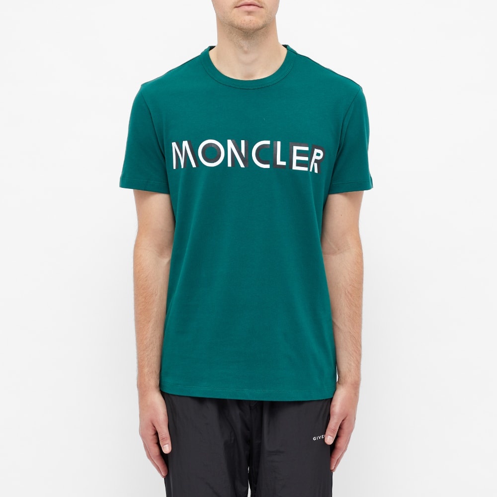 Moncler Logo Text Tee - 4