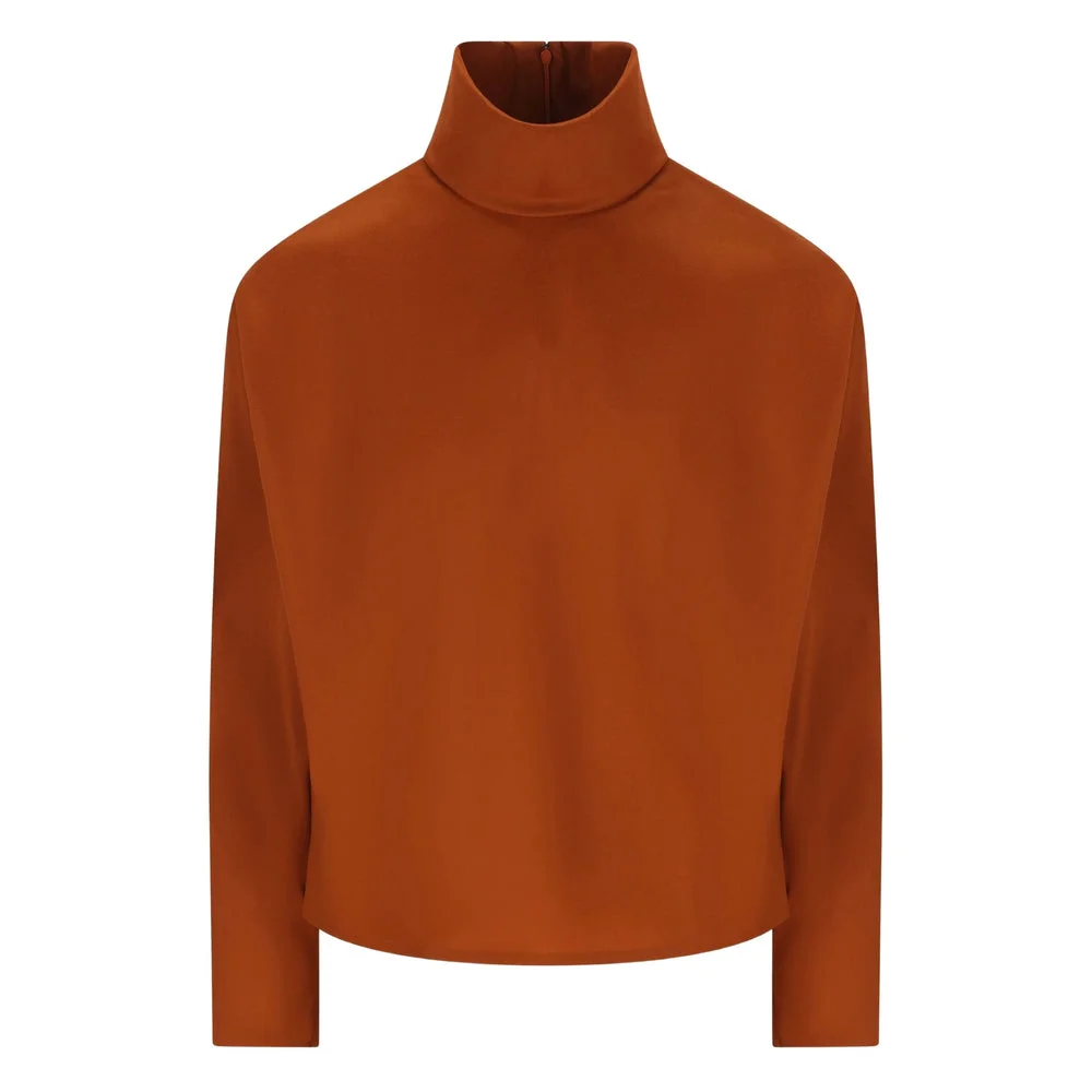 Saint Laurent Brown Tops Women - 1