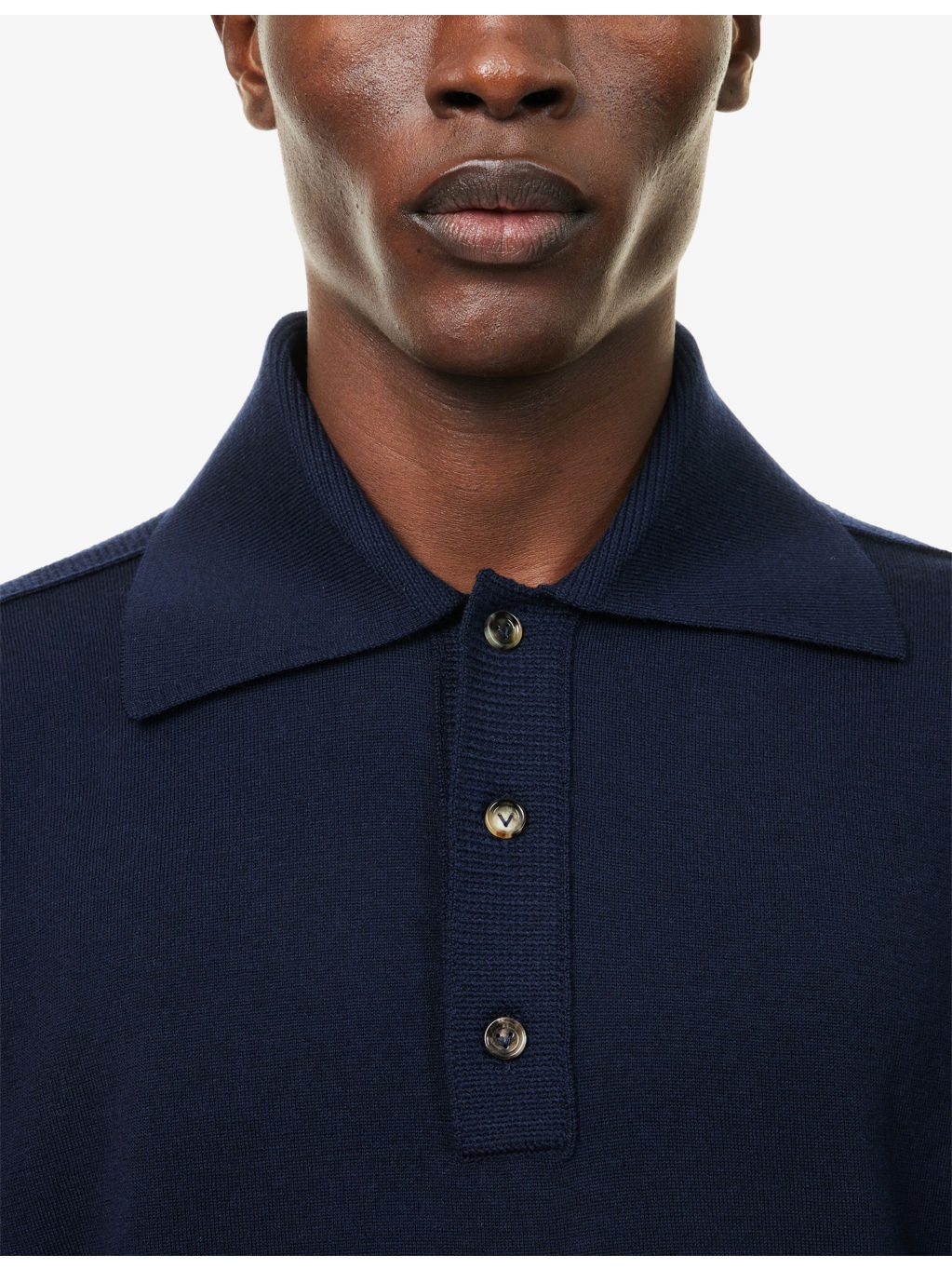Relaxed-Fit Knitted Wool Polo Shirt - 5