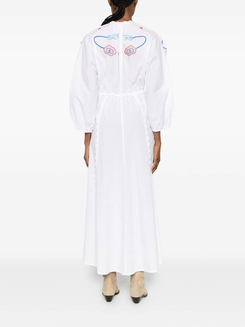floral-embroidered cotton maxi dress 4